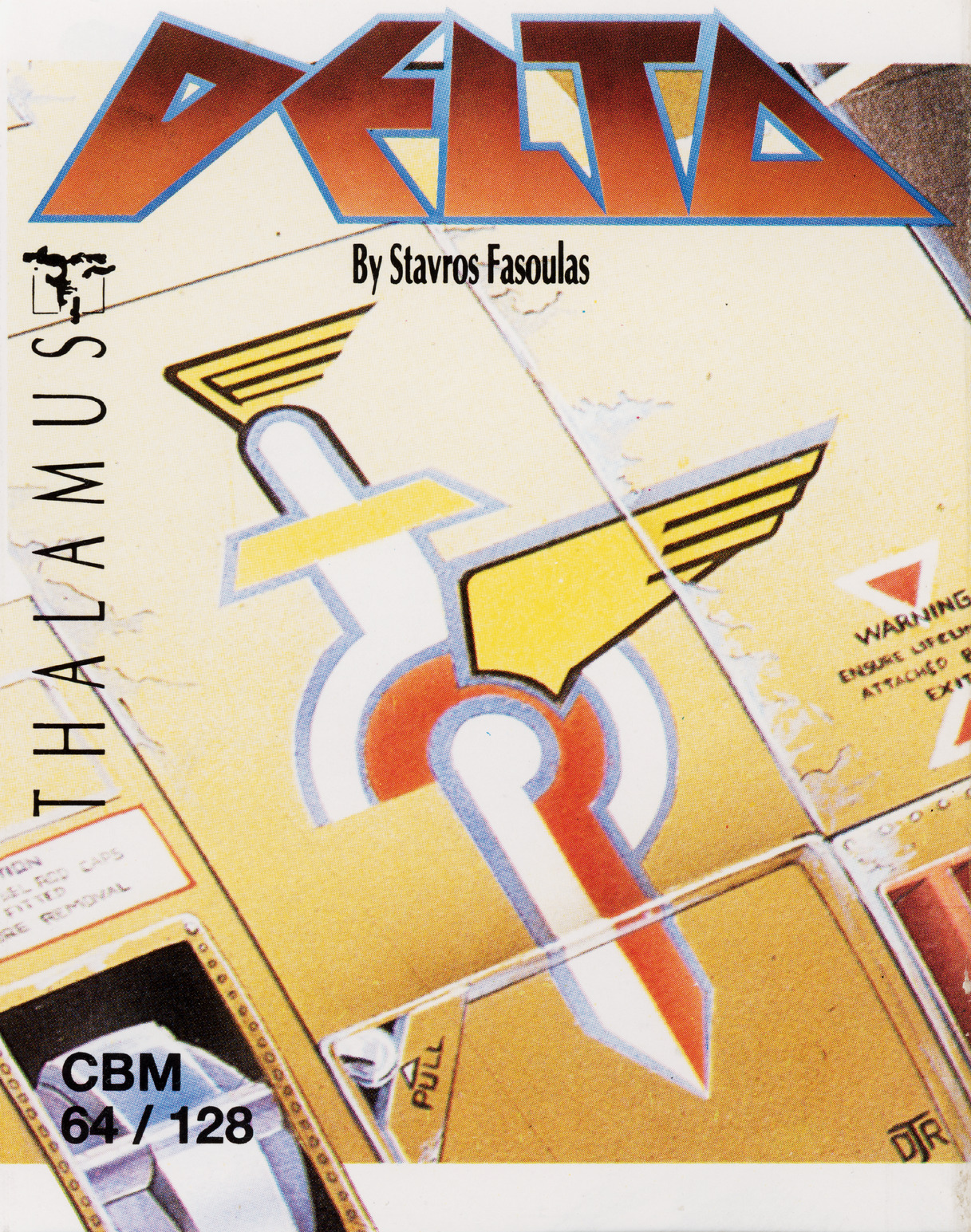Delta — original Commodore 64 box cover