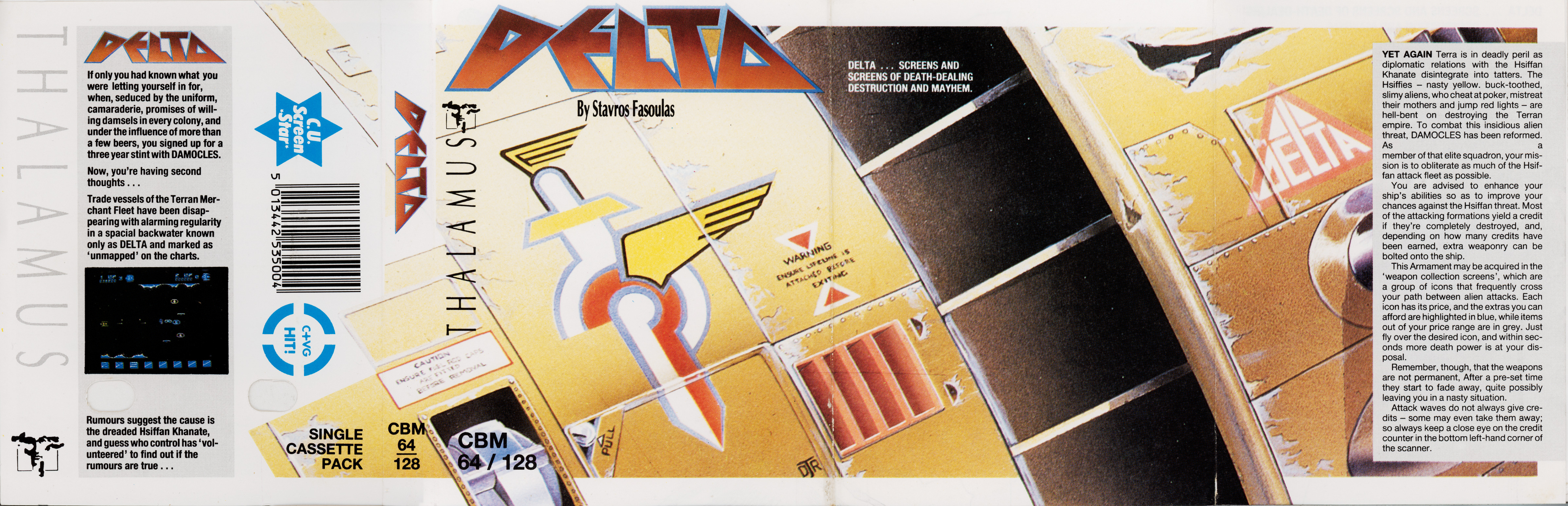 Delta — cassette inlay front