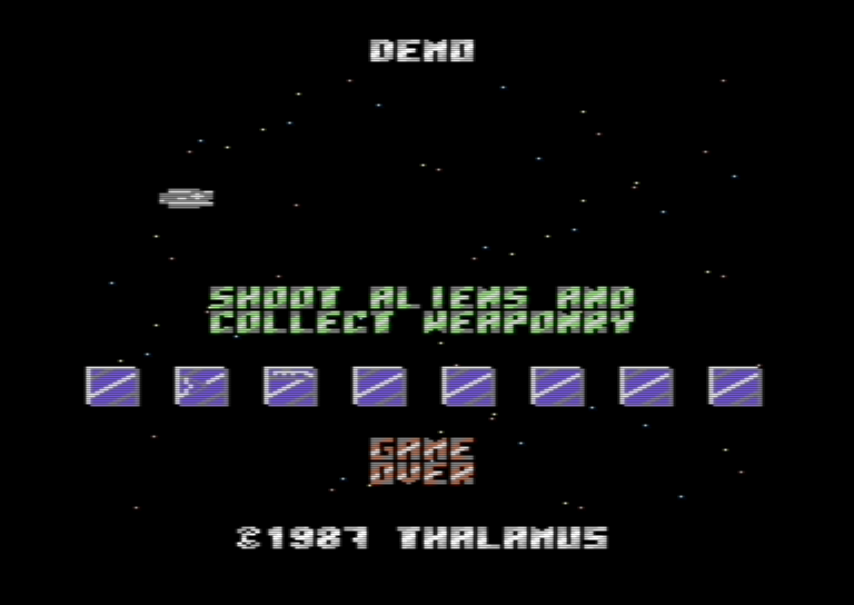 Delta — emulator screenshot, Commodore 64