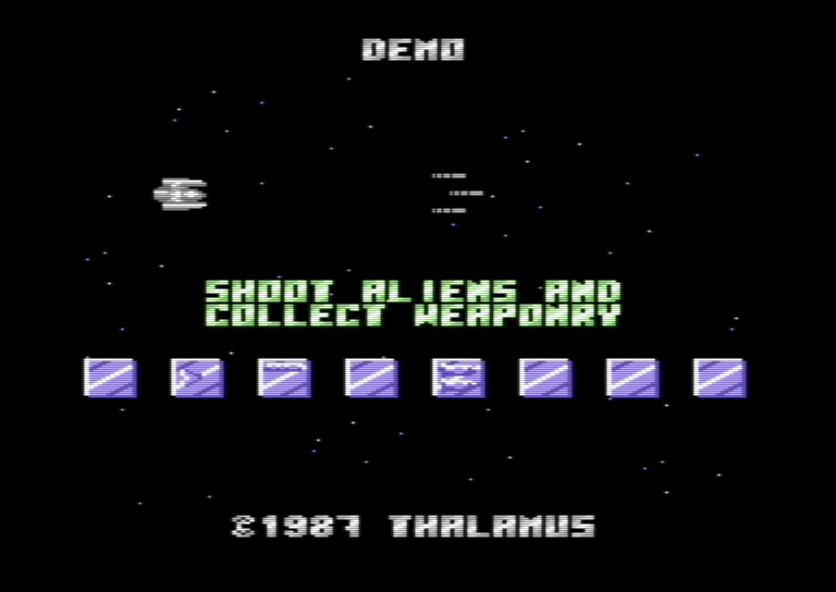 Delta — emulator screenshot, Commodore 64