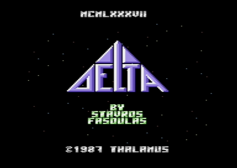 Delta — emulator screenshot, Commodore 64
