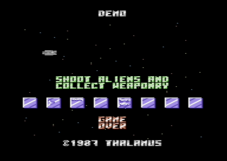Delta — emulator screenshot, Commodore 64