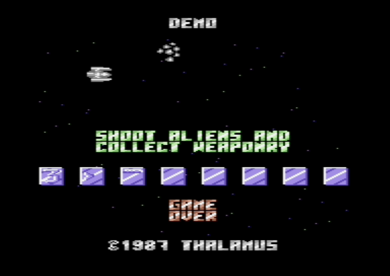 Delta — emulator screenshot, Commodore 64