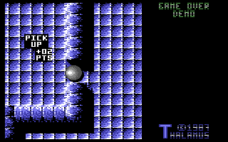 Quedex — in-game screenshot, Commodore 64