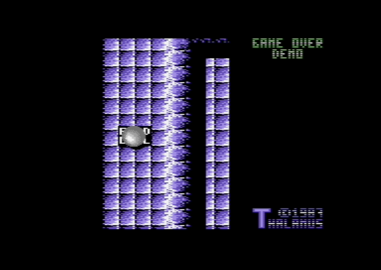 Quedex — emulator screenshot, Commodore 64