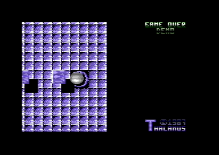 Quedex — emulator screenshot, Commodore 64