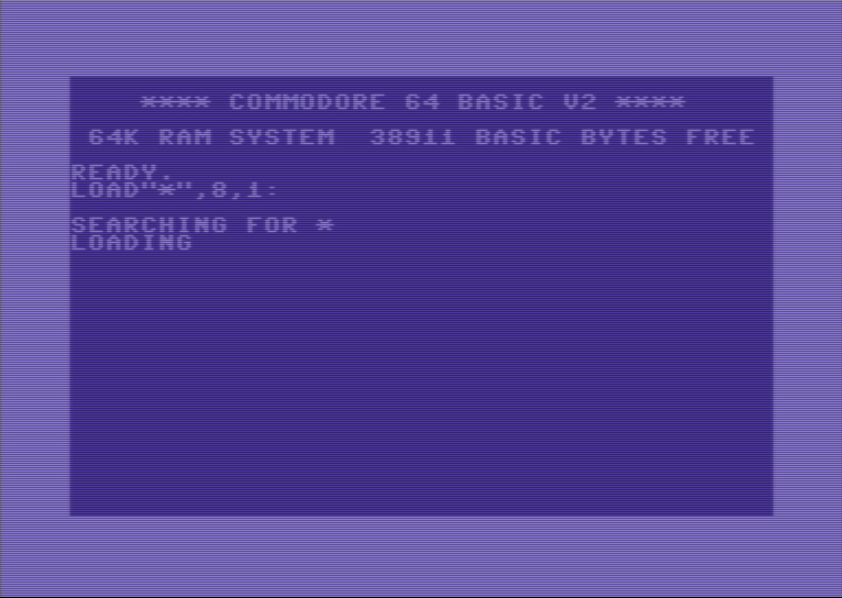 Sanxion — emulator screenshot, Commodore 64