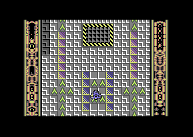Snare — in-game screenshot, Commodore 64